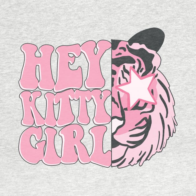 Hey Kitty Girl by Taylor Thompson Art